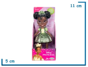 JAKKS TIANA METALIZADA MINI FIGURA POSABLE DISNEY PRINCESAS