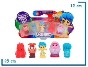 OOSHIES INSIDE OUT SET X5 FIGURAS