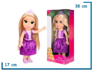 JAKKS DISNEY PRINCESS RAPUNZEL MUÑECA GRANDE 38CM