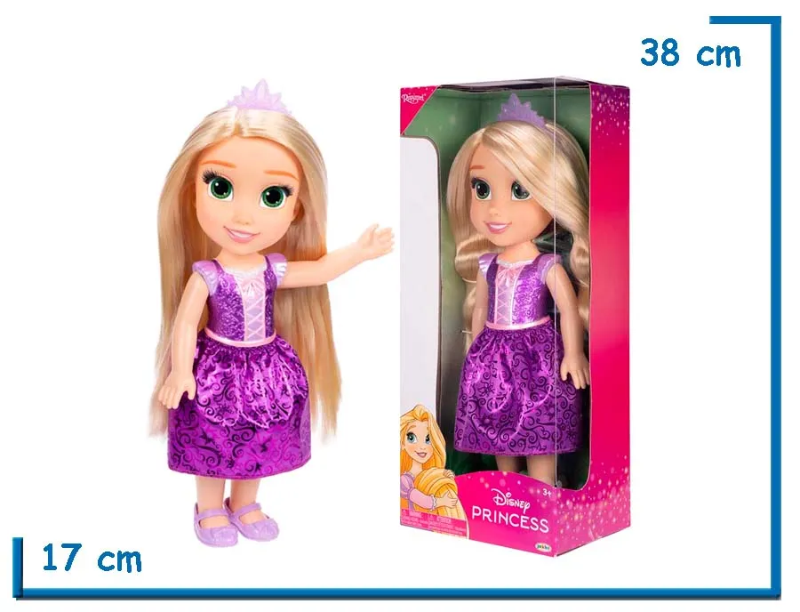 JAKKS DISNEY PRINCESS RAPUNZEL MUÑECA GRANDE 38CM