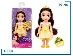 JAKKS DISNEY PRINCESS MUÑECA PEQUEÑA BELLE 16CM