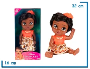 JAKKS DISNEY PRINCESS BABY MOANA MUÑECA 28CM