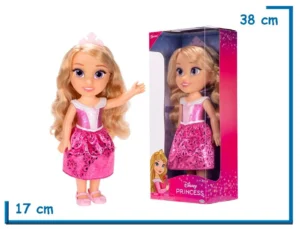 JAKKS DISNEY PRINCESS AURORA MUÑECA GRANDE 38CM