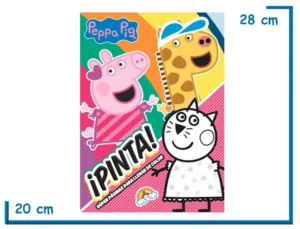 LIBRO PINTA PEPPA PIG