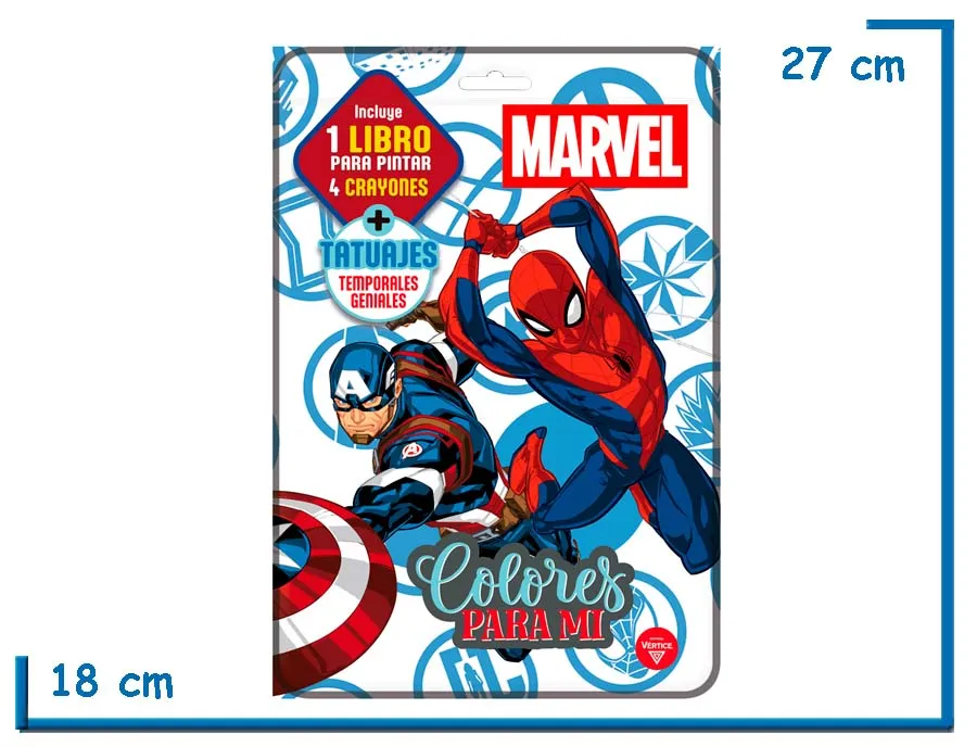 COLORES PARA MI MARVEL