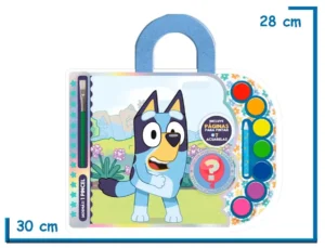 VALIJA ACUARELAS BLUEY
