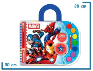 VALIJA ACUARELAS MARVEL