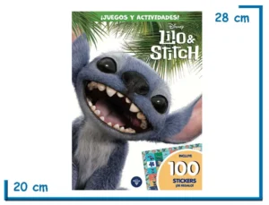 LIBRO JUEGOS Y ACTIVIDADES LILO & STITCH LIVE ACTION