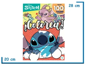 LIBRO COLOREA STITCH