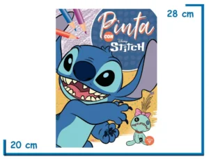 LIBRO PINTA CON STITCH