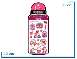 TOY STORY LOTSO STICKERS UV TRANSFER RESISTENTES AL AGUA 2 PLANCHAS