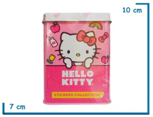HELLO KITTY  STICKERS COLLECTION 8 PLANCHAS EN LATA