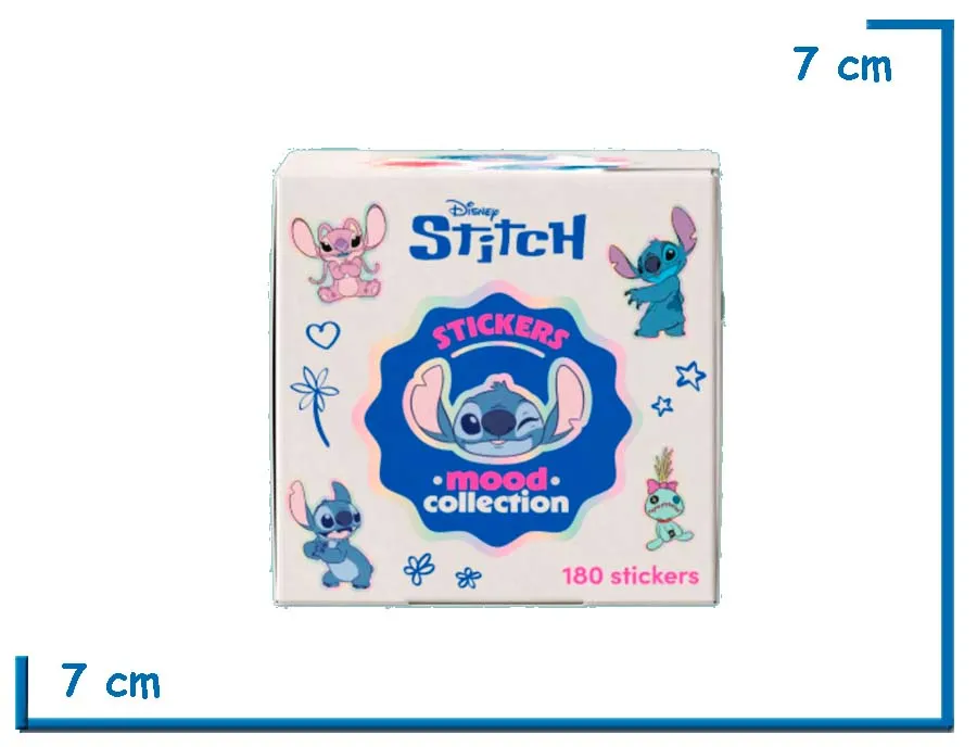 STITCH STICKERS MOOD COLLECTION 180 STICKERS EN CAJA