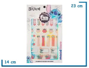 STITCH STICKERS FUN PLANNER 6 PLANCHAS