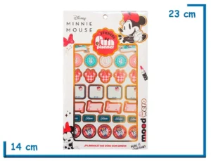 MINNIE MOUSE STICKERS FUN PLANNER 6 PLANCHAS