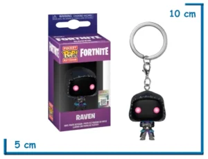 FUNKO POP LLAVERO RAVEN FORTNITE
