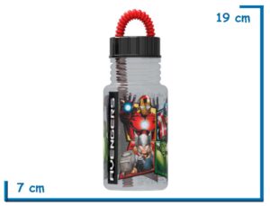 AVENGERS BOTELLA CON SORBETE 360ML