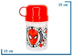 SPIDER-MAN CANTIMPLORA TAPA TAZA