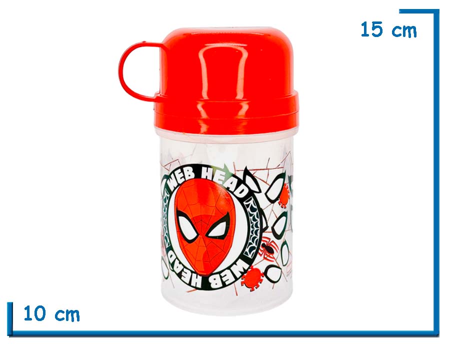 SPIDER-MAN CANTIMPLORA TAPA TAZA