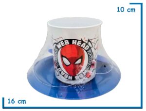 SPIDER-MAN SET TAZA PLATO Y CUCHARA