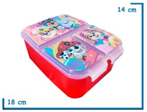PAW PATROL HERMETICO LUNCHERA MULTIPLE