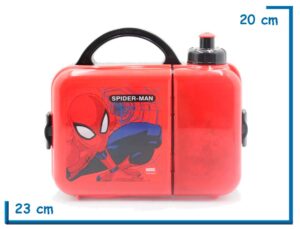 SPIDER-MAN LUNCHERA CON BOTELLA