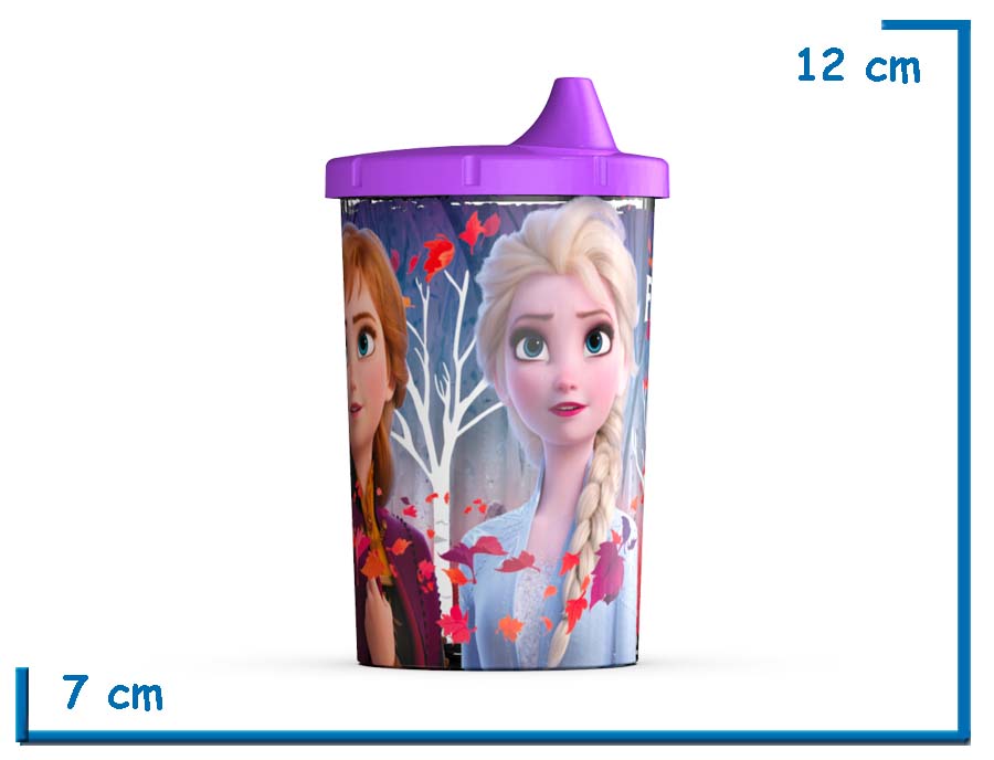 FROZEN VASO TAPA TOMADORA