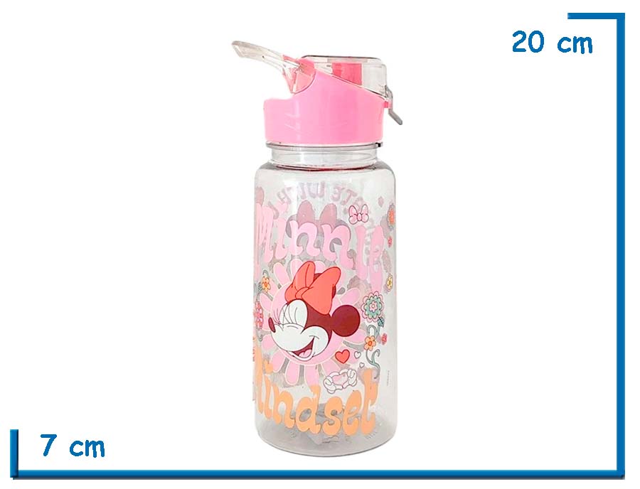 MINNIE MOUSE BOTELLA FLIP TOP 500ML