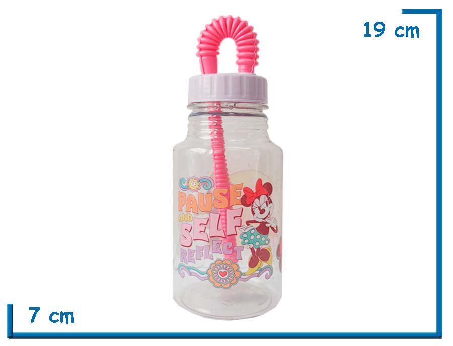 MINNIE MOUSE BOTELLA CON SORBETE 360ML