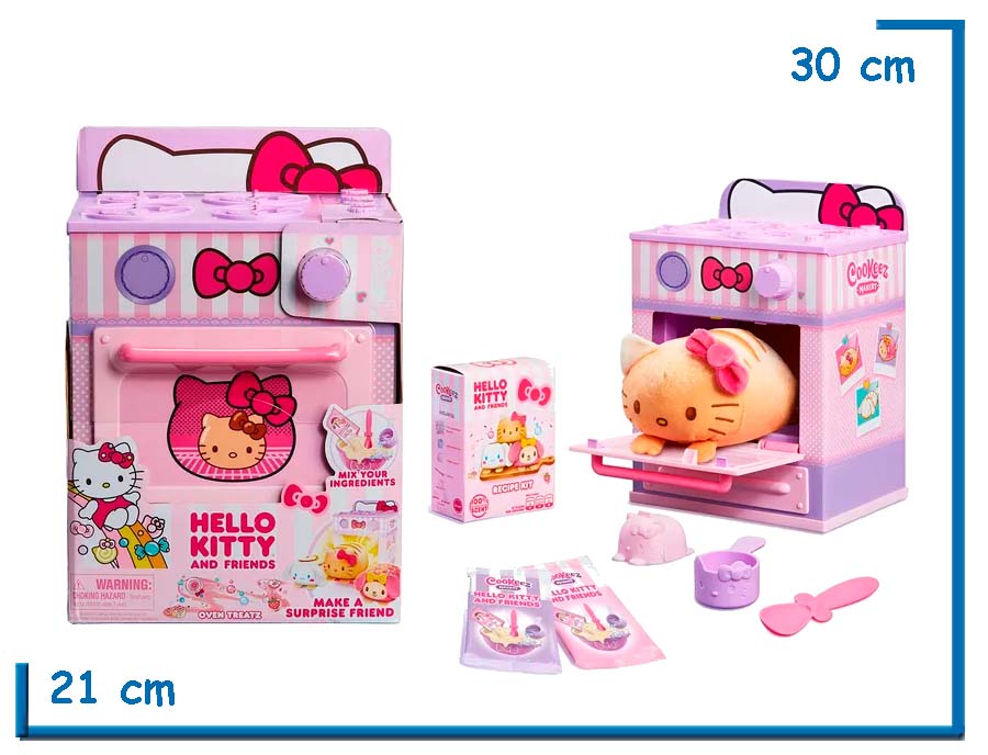 HELLO KITTY AND FRIENDS OVEN TREATZ CREA TU PELUCHE SORPRESA