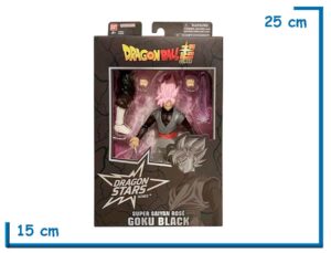 BANDAI SUPER SAIYAN ROSE GOKU BLACK DBS DRAGON STARS 17CM