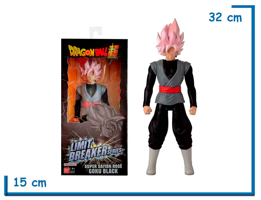 BANDAI SUPER SAIYAN ROSE GOKU BLACK DBS LIMIT BREAKER SERIES 29CM