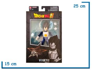 BANDAI VEGETA DBS DRAGON STARS 17CM