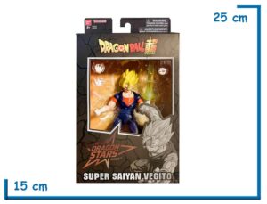 BANDAI SUPER SAIYAN VEGITO DBS DRAGON STARS 17CM