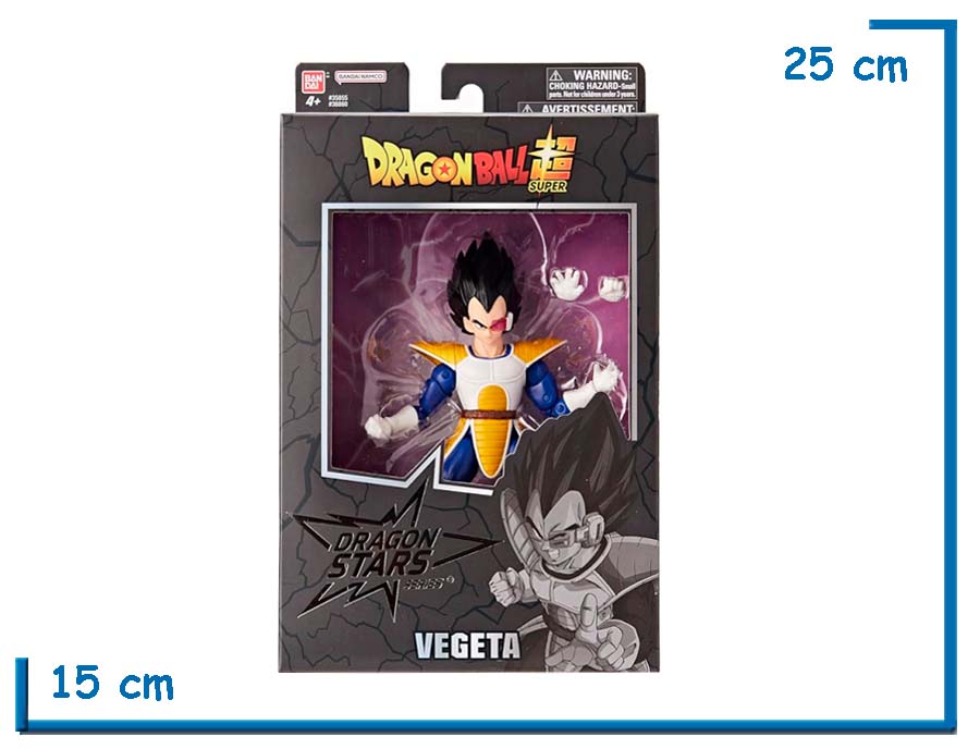 BANDAI VEGETA (SCOUTER) DBS DRAGON STARS 17CM
