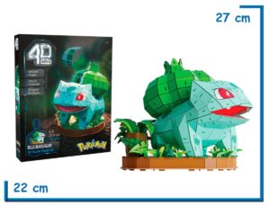 4D BUILD BULBASAUR POKEMON 3D PUZZLE