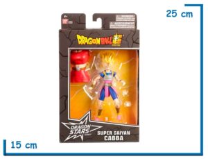 BANDAI SUPER SAIYAN CABBA DBS DRAGON STARS 17CM