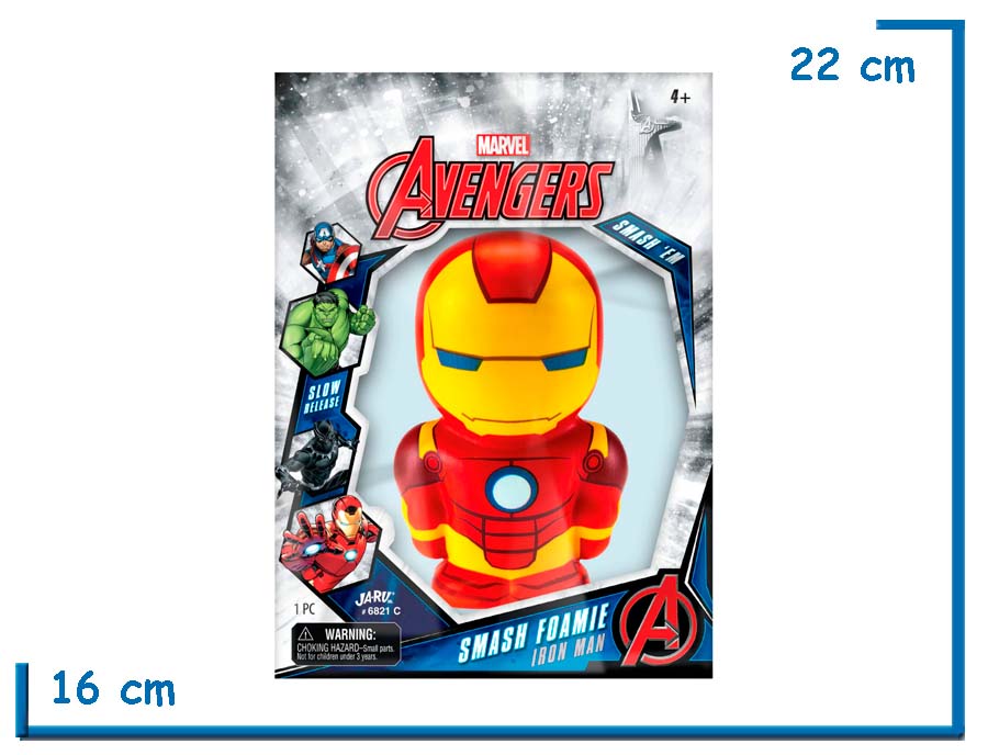AVENGERS IRON MAN SMASH FOAMIE
