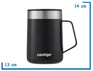 CONTIGO TAZA STREETERVILLE MUG LICORICE 414ML