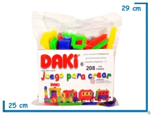 DAKI POR 112 EN BOLSA CON RUEDAS Y CABEZAS