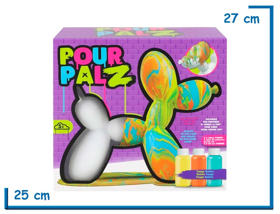 POUR PALZ TANGO GELATO FIGURA PERRO 22CM