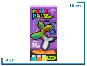POUR PALZ KEY RING VIOLETA LLAVERO PERRO 8CM