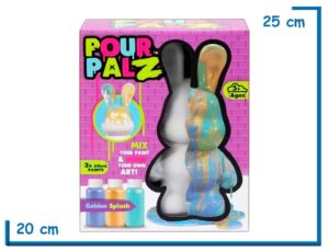 POUR PALZ GOLDEN SPLASH FIGURA CONEJO 22CM
