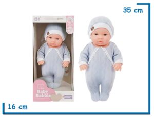 BABY BABBLE BEBOTE ENTERITO GRIS