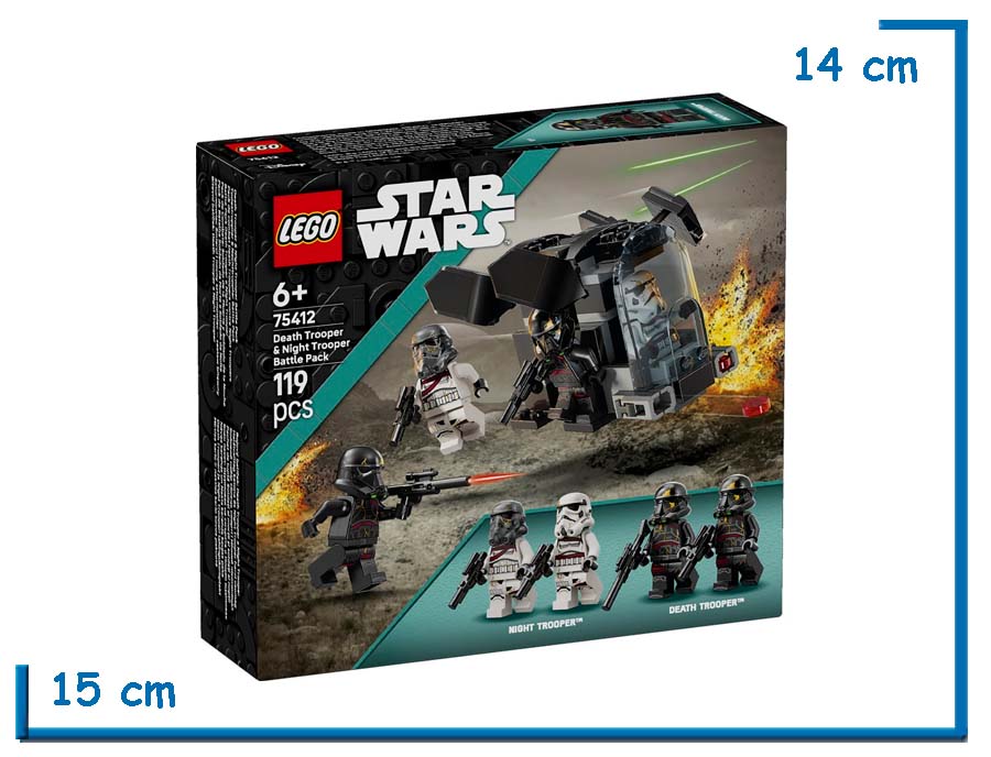 LEGO STAR WARS DEATH TROOPER & NIGHT TROOPER BATTLE PACK