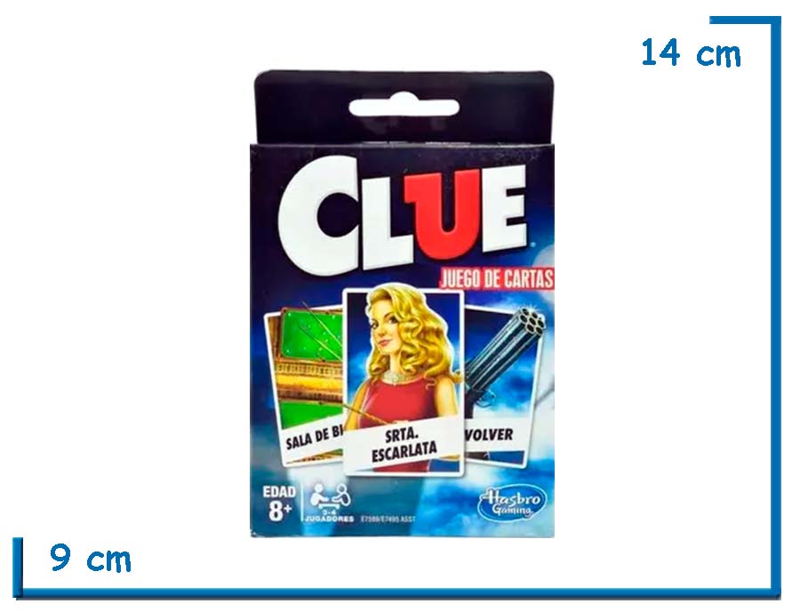 CLUE JUEGO DE CARTAS