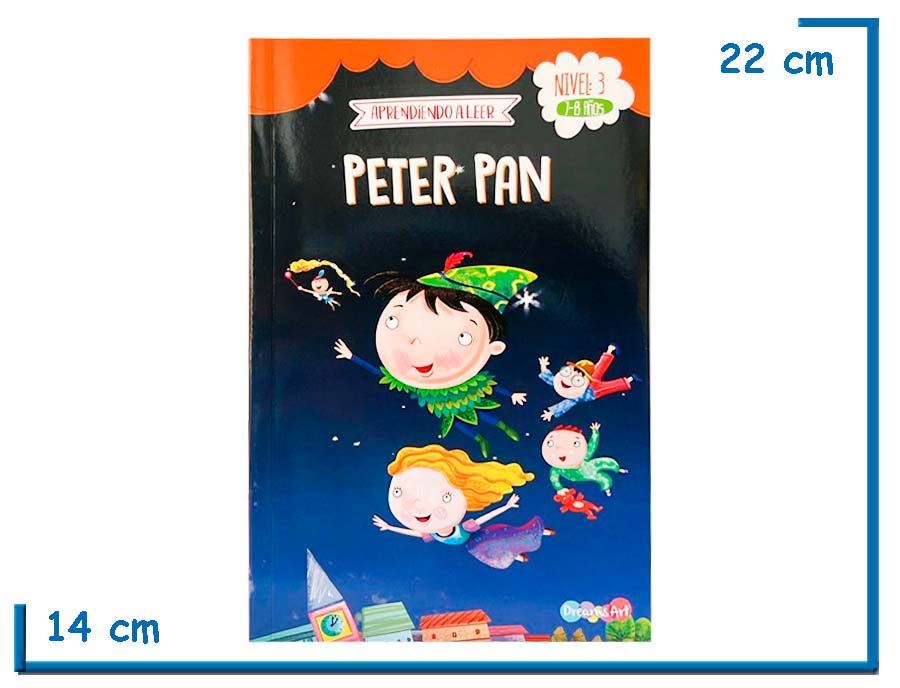 LIBRO PETER PAN APRENDIENDO A LEER NIVEL 3 (7-8 AÑOS)