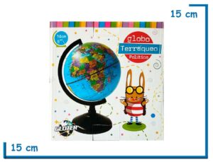 GLOTER GLOBO TERRAQUEO POLITICO 14CM