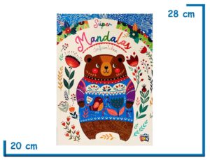 LIBRO SUPER MANDALAS INFANTILES OSITO