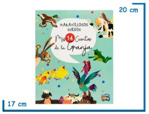 LIBRO MARAVILLOSOS SUEÑOS MIS 14 CUENTOS DE LA GRANJA